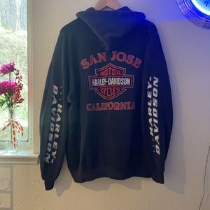 Vintage Harley Davidson Hoodie XL